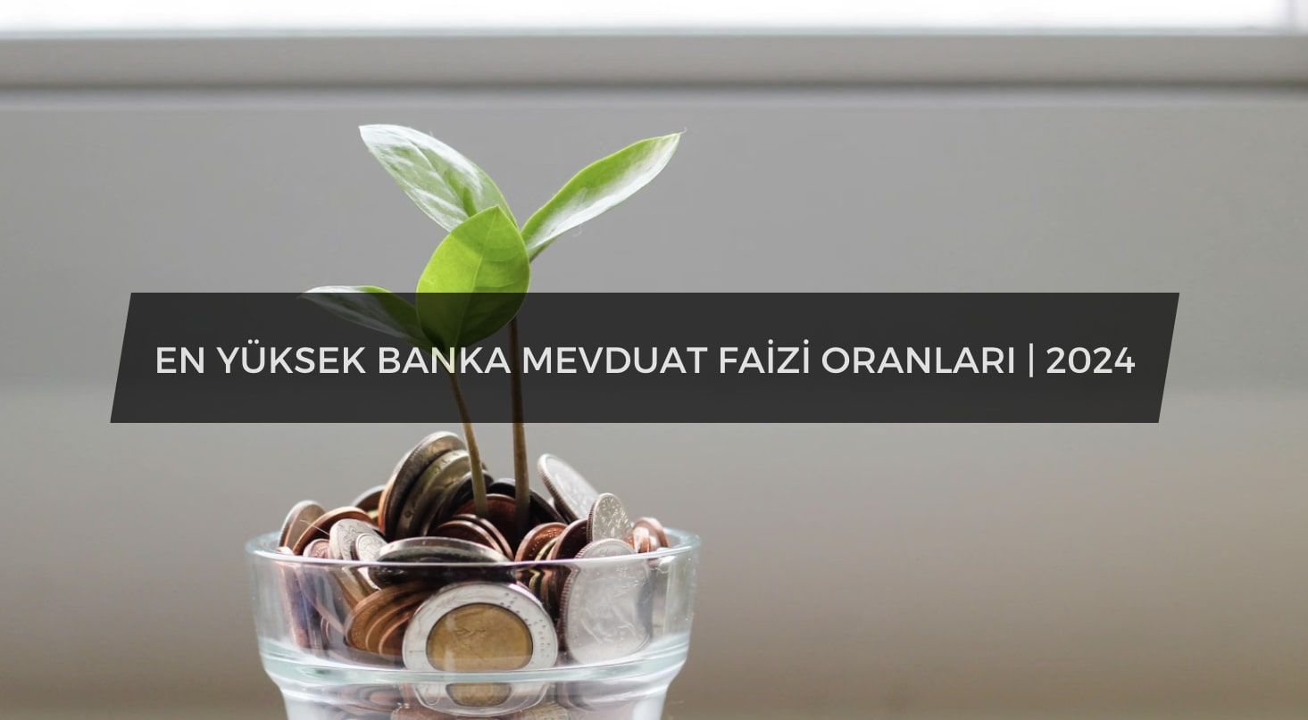 En yüksek banka mevduat faiz oranları - 2024